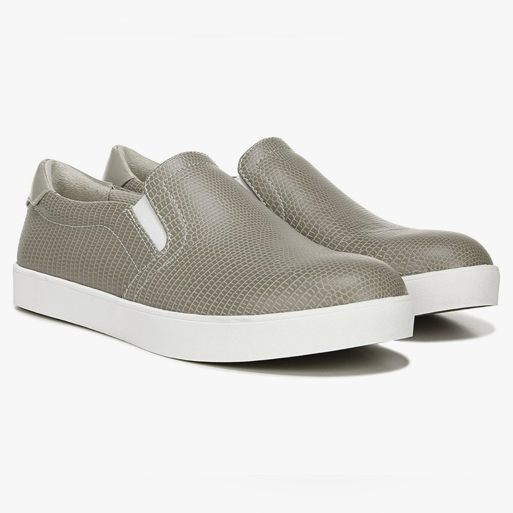 NWOT Dr Scholl’s Memory Foam Cool Fit Madison Taupe Slip-On Shoes